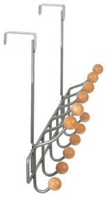 Cuier pentru usă cu 12 cârlige Compactor Billy