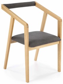 Scaun de sufragerie Azan (Gri). 1049326