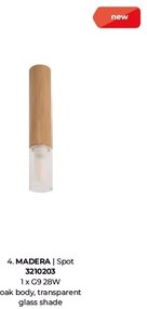 Spot aplicat lemn design natural MADERA