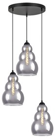 Lustra cu 3 pendule design modern Salvatore