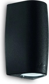 Aplica LED iluminat exterior design modern cu protectie IP55 KEOPE AP2 SMALL negru 147819