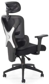 Scaun de birou Darcy, negru