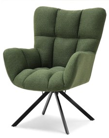 Fotoliu Kikino X (verde + negru). 1110138