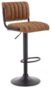 Scaun de bar 109x46 cm negru/maro