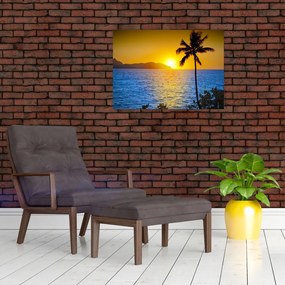 Tablou - Apus de soare deasupra mării (70x50 cm)