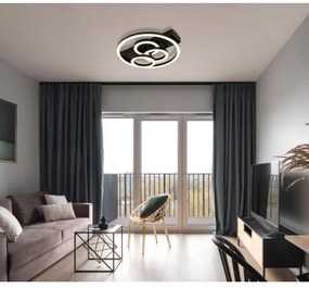 Globo 48040-40 - Plafonieră LED dimabilă DARRYL I 40W/230V, dim. 35 x 33 cm + telecomandă