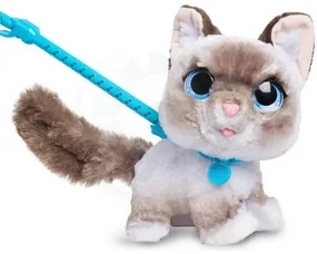 FurReal Wag-A-Lot Kitty, interactiv, alb/gri