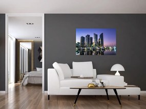 Tablou cu iahturi și zârie-norii (90x60 cm)