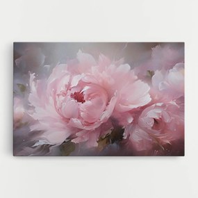 Tablou Canvas, 70x100cm, Dormitor si Living, Flori, Bujori, Dreamy Painting Peony