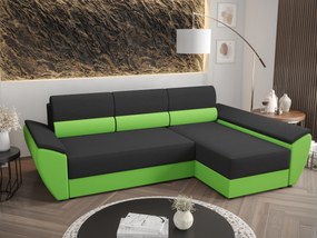 Colțar Radiant L3 (Negru + Verde) (D). 1057468