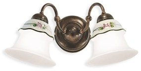 Aplica design clasic cu decor ceramic realizat manual FERRARA