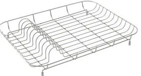 Scurgător cromat pentru veselă Addis, 43 x 33 x 7 cm