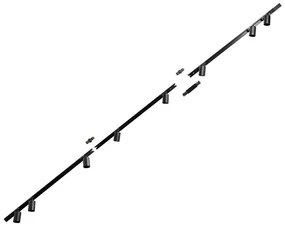 Spot pentru sistem de șină Zuma Line 3017 REFLEKTOR 8xGU10/10W/230V