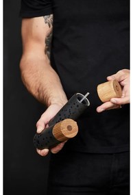 Set de râșnițe de sare și piper negru 2 buc. din ceramică Gastro Black – Bitz