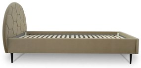 Pat pentru copii bej 90x200 cm Mercury – Scandic