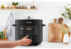 Oală electrică multifuncțională Tefal TURBO CUISINE 4,8 l 1090W/230V negru