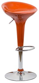 Scaun de bar Portocaliu ABS 101 - Vibrant, Reglabil, Rezistent