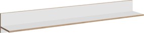 Polita PAL melaminat COMPLEX, alb, 170x21x20 cm