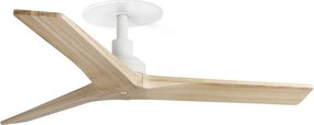 Ventilator incastrat tavan cu telecomanda KLIM S 92,5cm, alb/ pin