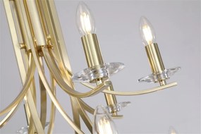 Candelabru stil elegant metal alama Ascona 12L