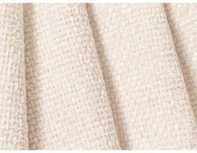 Colțar modular crem cu tapițerie din chenille Lupine – Micadoni