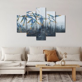Tablou - Bambus pe perete (150x105 cm)