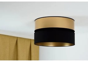 Plafonieră Brilagi ROYAL 1xE27/15W/230V d. 40 cm negru/auriu