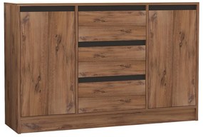 Set mobilier living Murenella (Pin atlantic + antracit). 1107144