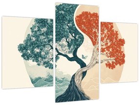 Tablou – Arbore plin de energie (90x60 cm)