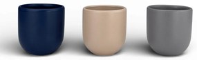 Set 3 cesti cafea Pahare Novum Trio Portal, glazura mata, 250ml