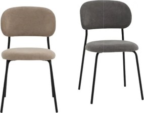 Scaun NEO, tesatura, structura metalica - PORTOCALIU