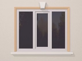 Ancadrament fereastra exterior FP140 dimensiuni 80x31x2000mm