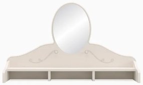 Coiffeuse cu 3 compartimente alb Sweet