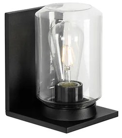 Aplică modernă neagră IP54 - Marshall