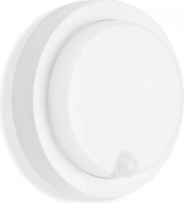 Telefunken - Aplica de exterior cu senzor LED/12W/230V IP44 albă