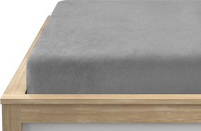 Cearsaf Cocolino microplus cu elastic SOFT 140x200 cm svetle seste