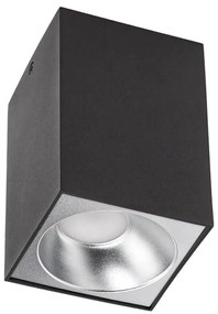 Spot CHLOE 1xGU10/50W/230V negru dreptunghiular