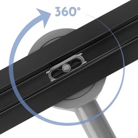 Rigola dus Neox Slim pro black 50