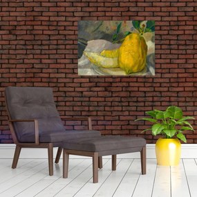 Tablou - French 19th Century, Melon and Lemon, reproducere (70x50 cm)