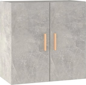 vidaXL Dulap de perete, gri beton, 60x30x60 cm, lemn prelucrat