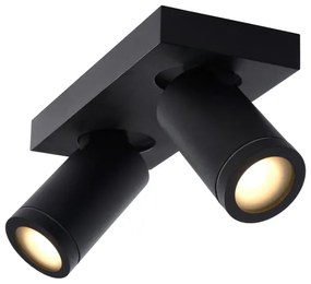 Spot LED dimabil TAYLOR 2xGU10/5W/230V IP44 Lucide 09930/10/30