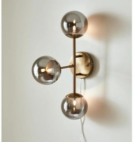 Aplică TRINITY 3xG9/20W/230V aurie/gri Markslöjd 108253