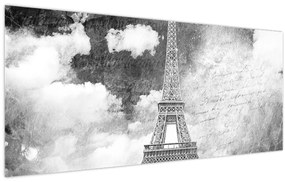 Tablou - Carte poștală de epocă a orașului N⁰3 (120x50 cm)