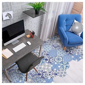 Set 10 autocolante impermeabile pentru podea Ambiance Ursulina, 20 x 18 cm