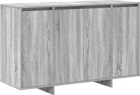 vidaXL Bufet sonoma gri 120 x 41 x 75 cm Lemn compozit