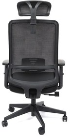 Scaun de birou Reina, negru