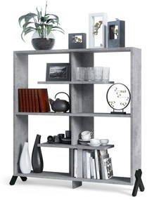 Bibliotecă VIK R-110 Beton Millenium - MINI BIBLIOTECĂ PENTRU CAMERA DE ZI