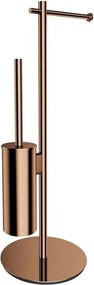 Suport hartie freestanding cu spatiu pentru cupru Omnires Modern Project