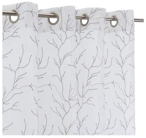 Perdea albă-gri 140x260 cm Coral – Casa Selección