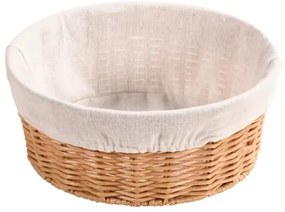 Kesper 17687 Coș pentru pâine cu căptușeală,diametru 25 cm